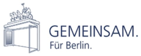 GEMEINSAM. Für Berlin. Logo (DPMA, 06/24/2016)