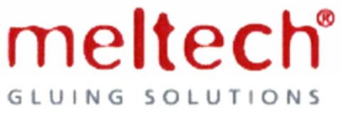 meltech GLUING SOLUTIONS Logo (DPMA, 08.12.2016)