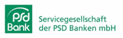 psd Bank Servicegesellschaft der PSD Bank mbH Logo (DPMA, 09/08/2017)