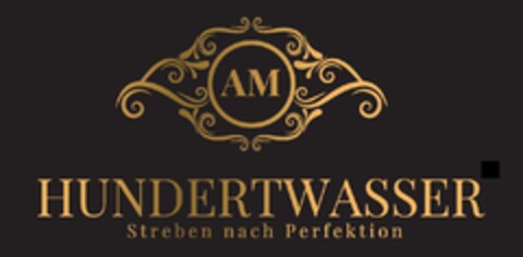 AM HUNDERTWASSER Streben nach Perfektion Logo (DPMA, 03/13/2020)