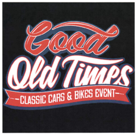 Good Old Times CLASSIC CARS & BIKES EVENT Logo (DPMA, 04.01.2024)