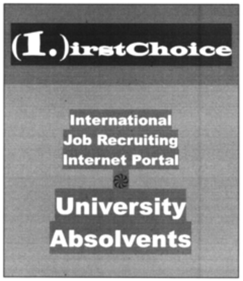 (1.)irstChoice International Job Recruiting Internet Portal University Absolvents Logo (DPMA, 15.07.2024)