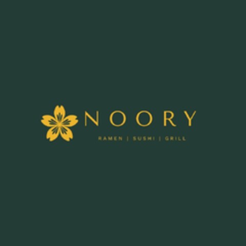 NOORY RAMEN | SUSHI | GRILL Logo (DPMA, 11.07.2025)
