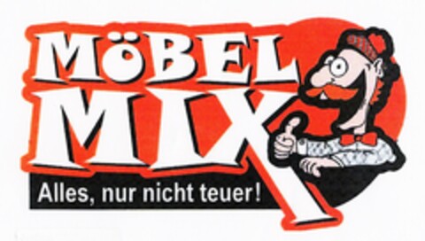 MÖBEL MIX Alles, nur nicht teuer! Logo (DPMA, 01/14/2005)