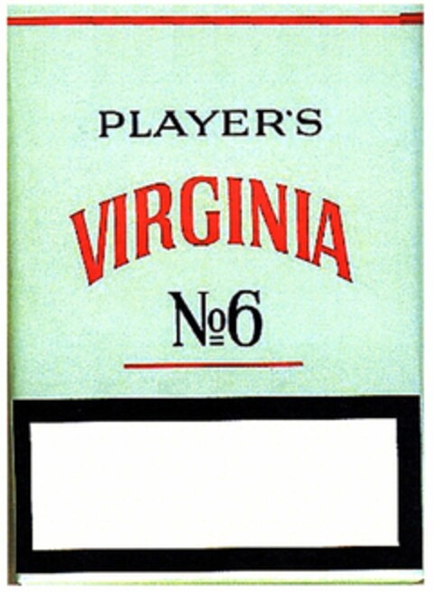 PLAYER'S VIRGINIA No6 Logo (DPMA, 20.05.2005)