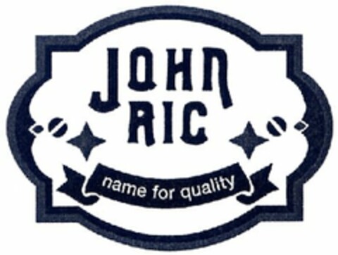 JOHN RIC name for quality Logo (DPMA, 07/02/2005)