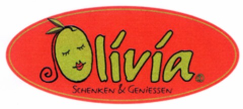Olivia Schenken und Geniessen Logo (DPMA, 30.07.2005)