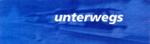 unterwegs Logo (DPMA, 03.08.2005)