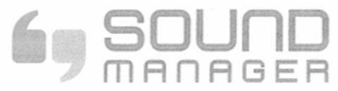 sound manager Logo (DPMA, 25.01.2006)