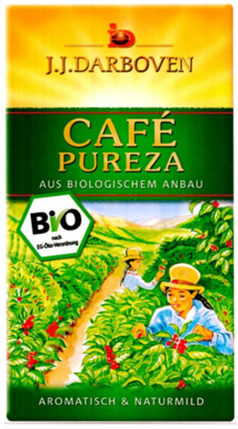 CAFE PUREZA Logo (DPMA, 05/10/2006)