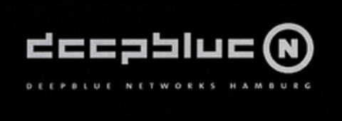 DEEPBLUE NETWORKS HAMBURG Logo (DPMA, 10.08.2007)