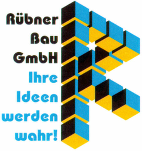 Rübner Bau GmbH Logo (DPMA, 20.01.1996)