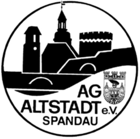 AG ALTSTADT e.V. SPANDAU Logo (DPMA, 04.04.1996)