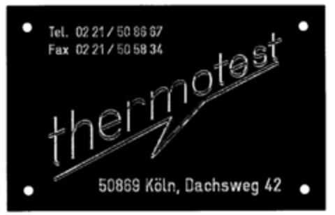 thermotest Logo (DPMA, 22.06.1999)
