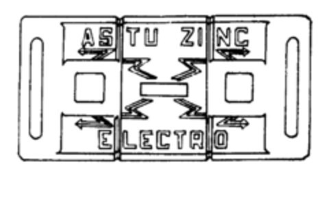 ASTU ZINC ELECTRO Logo (DPMA, 05/15/1982)