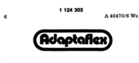 Adaptaflex Logo (DPMA, 10/04/1985)