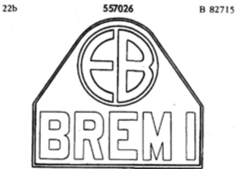 EB BREMI Logo (DPMA, 06/21/1941)