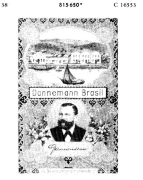 Dannemann Brasil Logo (DPMA, 23.10.1965)