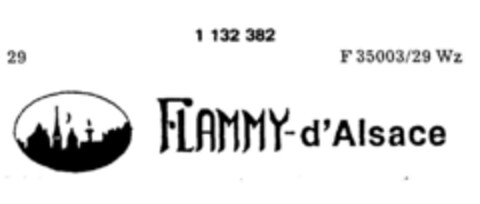 FLAMMY-d`Alsace Logo (DPMA, 24.01.1987)