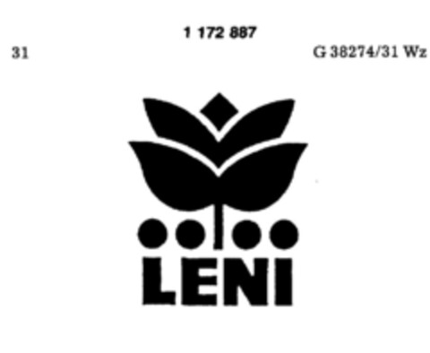 LENI Logo (DPMA, 07/12/1990)