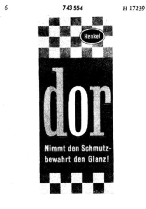 Henkel  dor Logo (DPMA, 22.12.1959)