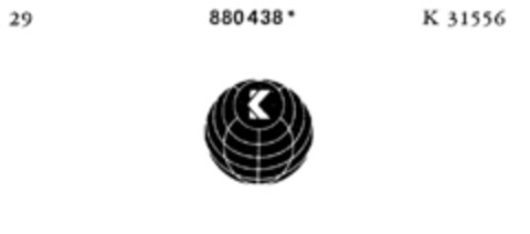 K Logo (DPMA, 10/31/1970)