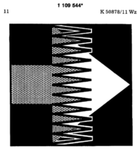 1109544 Logo (DPMA, 02/17/1987)