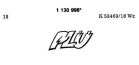 PLÜ Logo (DPMA, 08.10.1988)