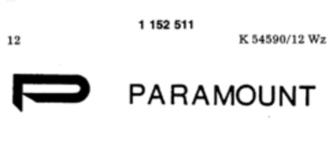 PARAMOUNT Logo (DPMA, 19.06.1989)
