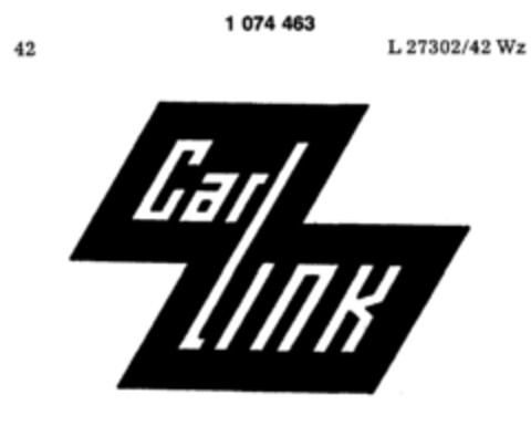 Carl LINK Logo (DPMA, 04/25/1984)