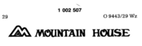 MOUNTAIN HOUSE Logo (DPMA, 16.12.1978)