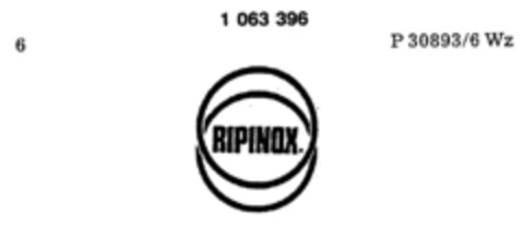 RIPINOX. Logo (DPMA, 30.11.1983)