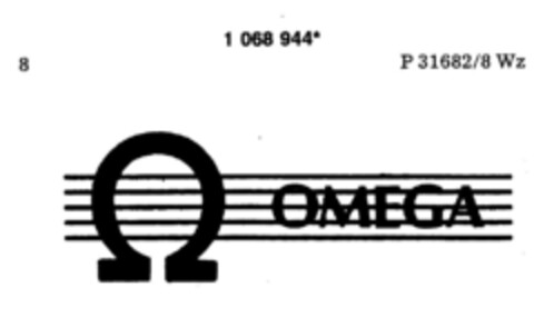 OMEGA Logo (DPMA, 14.07.1984)