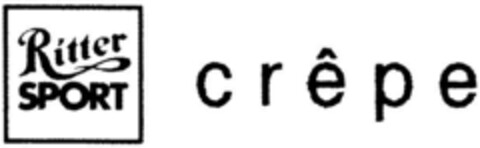 Ritter SPORT  c r e p e Logo (DPMA, 30.11.1991)