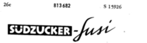 SÜDZUCKER-Susi Logo (DPMA, 04.02.1964)