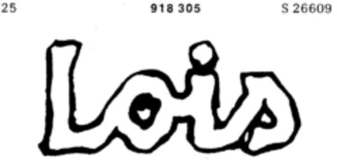 Lois Logo (DPMA, 13.04.1973)