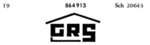 GRS Logo (DPMA, 16.05.1968)