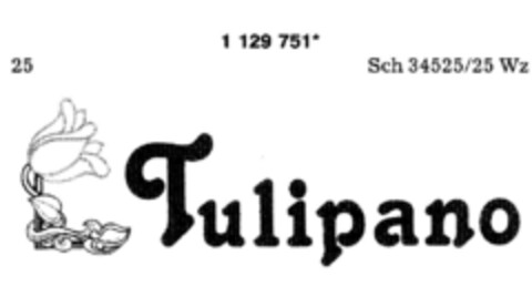 Tulipano Logo (DPMA, 07.07.1988)