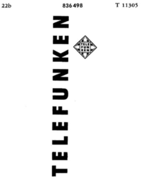 TELEFUNKEN Logo (DPMA, 08.07.1966)