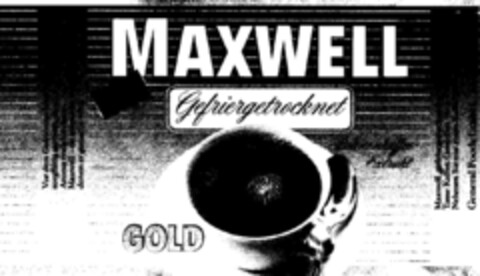 MAXWELL GOLD Logo (DPMA, 03.06.1980)