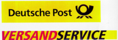 Deutsche Post VERSANDSERVICE Logo (DPMA, 27.03.2000)