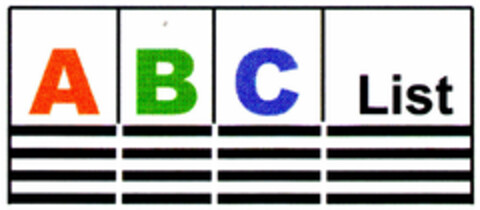 ABC List Logo (DPMA, 04/06/2000)