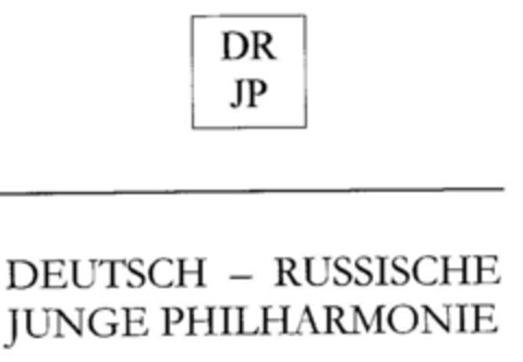 DR JP DEUTSCH-RUSSISCHE JUNGE PHILHARMONIE Logo (DPMA, 11.04.2001)