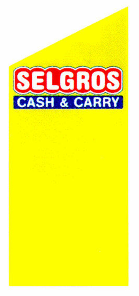 SELGROS CASH & CARRY Logo (DPMA, 30.06.2001)