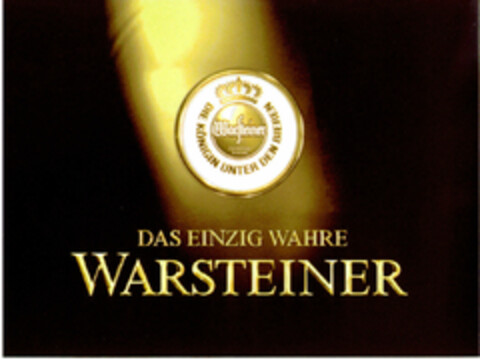 Warsteiner - Die Königin unter den Bieren - Das einzig wahre Warsteiner Logo (DPMA, 11/09/2001)