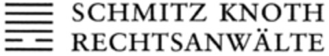 SCHMITZ KNOTH RECHTSANWÄLTE Logo (DPMA, 07/07/2008)