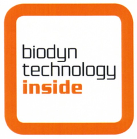 biodyn technology inside Logo (DPMA, 22.07.2008)