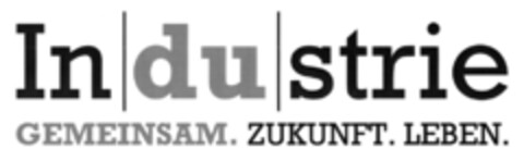 In|du|strie GEMEINSAM. ZUKUNFT. LEBEN. Logo (DPMA, 28.04.2011)