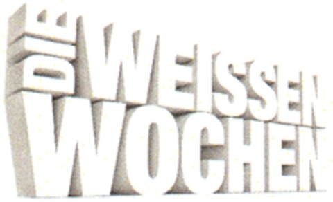 DIE WEISSEN WOCHEN Logo (DPMA, 11.07.2014)