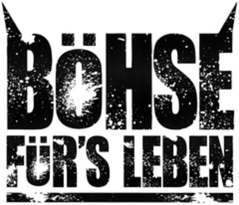 BÖHSE FÜR'S LEBEN Logo (DPMA, 08/27/2014)